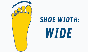 Hiking Shoe Foot Width Icon