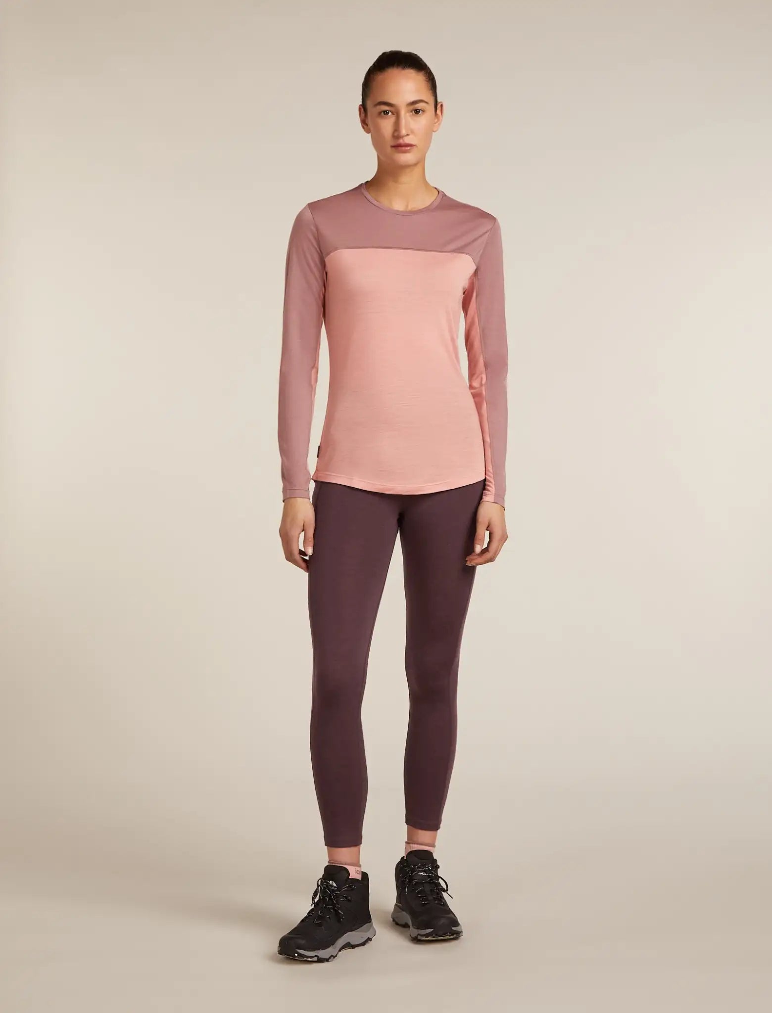 Icebreaker Merino Blend 125 Cool-Lite Sphere III Long Sleeve Womens Shirt