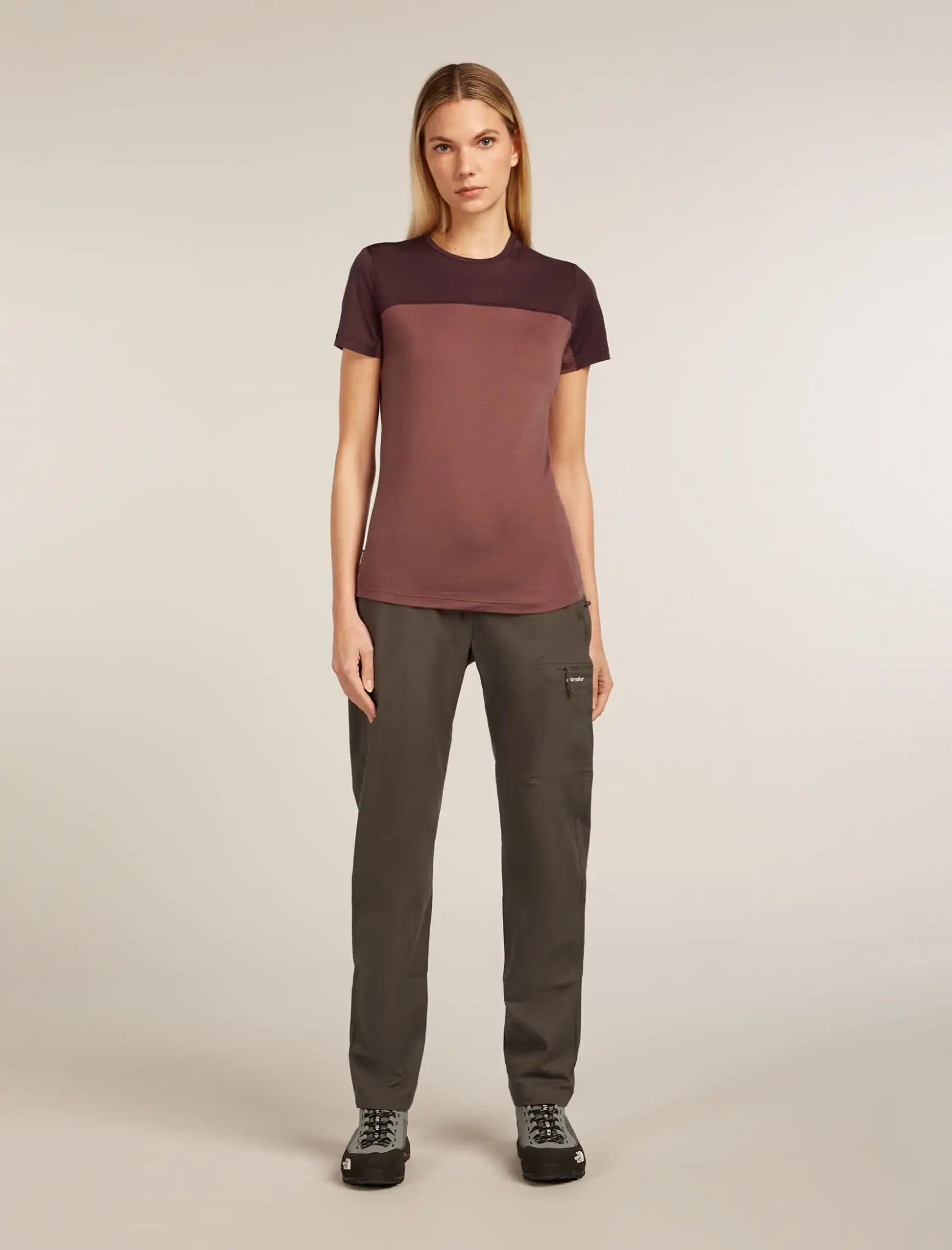 Icebreaker Merino Blend 125 Cool-Lite Sphere III Short Sleeve Womens T-Shirt
