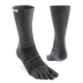 Injinji Trail 2.0 Midweight Crew Socks - Granite