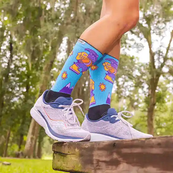 Injinji Artist Design Women's Trail Crew Socks