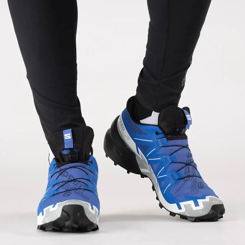 Salomon Speedcross 4 Trail Running In Blue Blue Shoe For Men