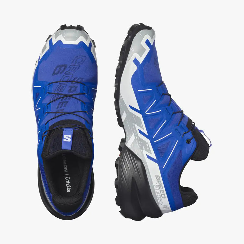 Salomon Speedcross 4 Trail Running In Blue Blue Shoe For Men