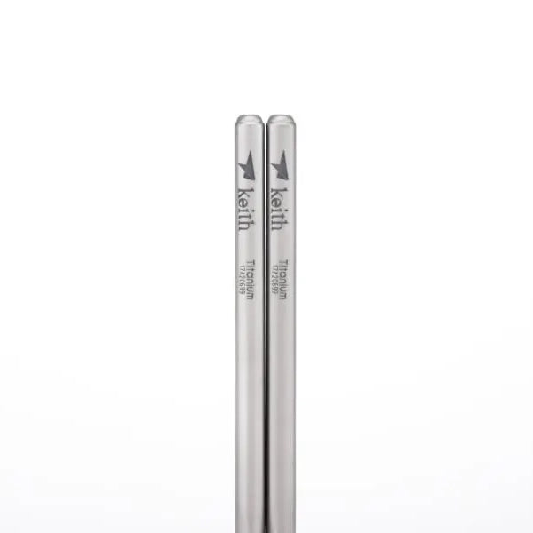 Keith Titanium Portable Round Chopsticks