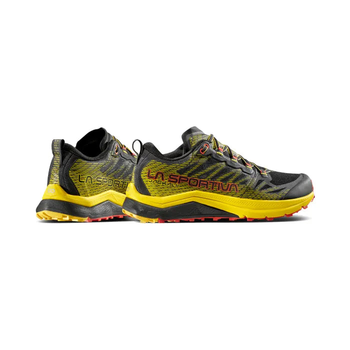 La Sportiva Jackal II Mens Trail Running Shoe - Black/Yellow