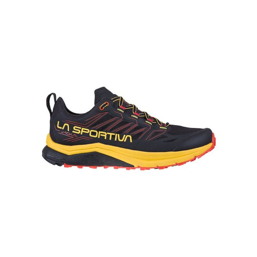 La Sportiva Jackal Mens Trail Running Shoe - Black/Yellow - Clearance