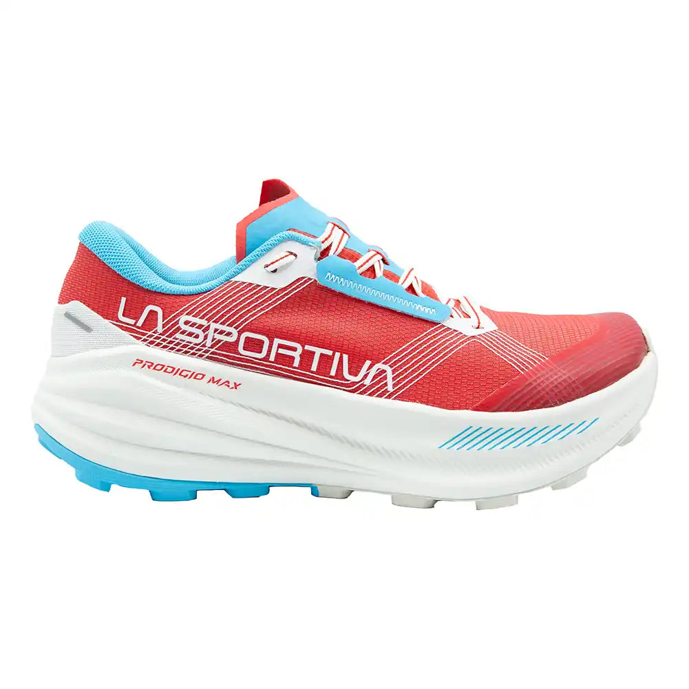 La Sportiva Prodigio Max Womens Trail Running Shoe - Hibiscus/Malibu Blue