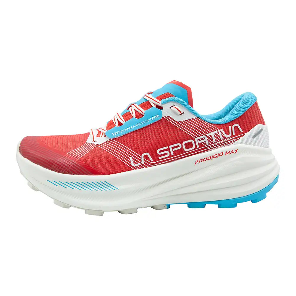 La Sportiva Prodigio Max Womens Trail Running Shoe - Hibiscus/Malibu Blue
