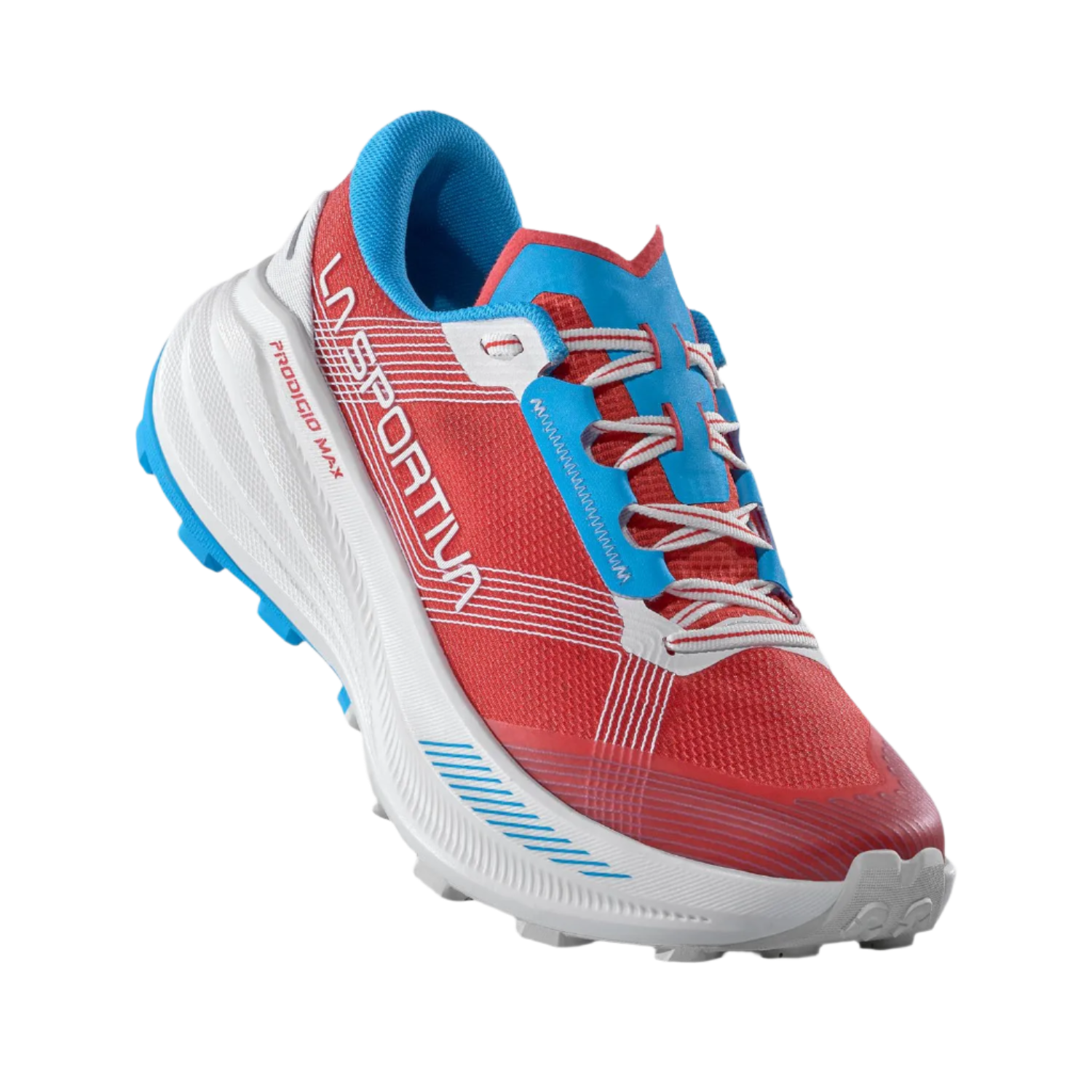 La Sportiva Prodigio Max Womens Trail Running Shoe - Hibiscus/Malibu Blue