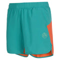 La Sportiva Sudden Womens Shorts Colour Lagoon_Cherry Tomato