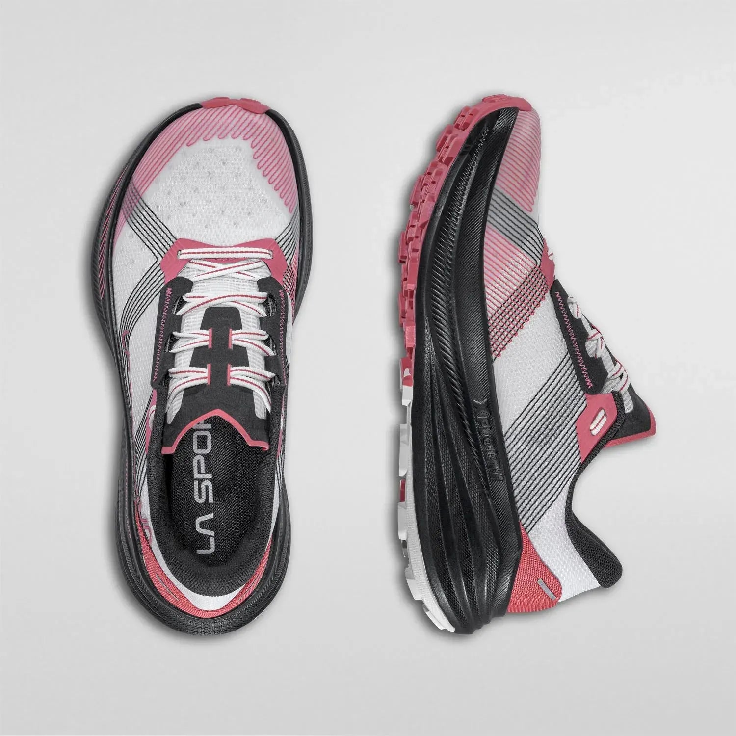 La Sportiva Prodigio Max Womens Trail Running Shoe - Chalk/Rosebay