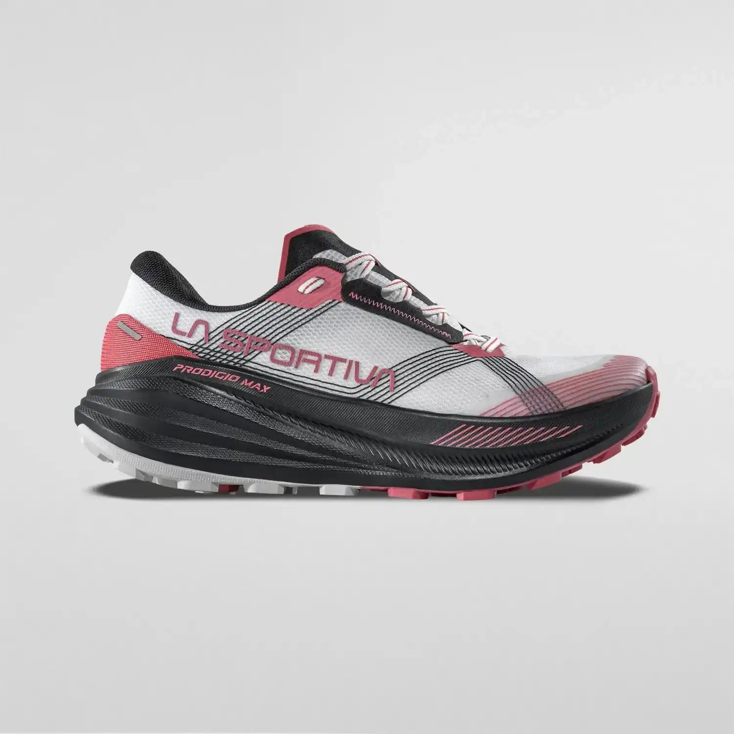 La Sportiva Prodigio Max Womens Trail Running Shoe - Chalk/Rosebay