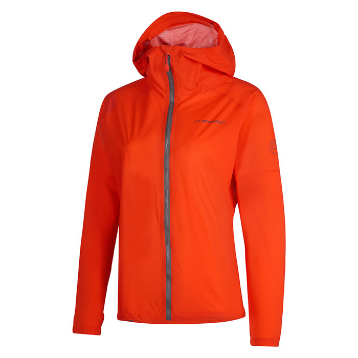 La Sportiva Pocketshell Womens Jacket Colour Cherry Tomato