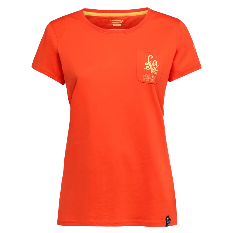 La Sportiva Coolest Womens T Shirt Colour Cherry Tomato