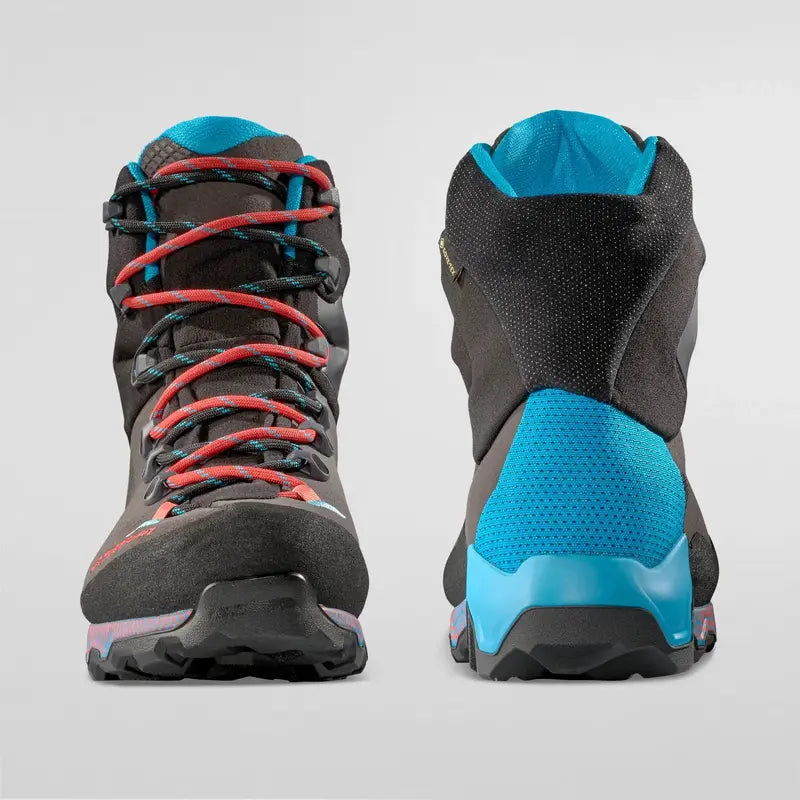 La Sportiva Aequilibrium Trek GTX Womens Hiking Boot - Carbon/Malibu Blue