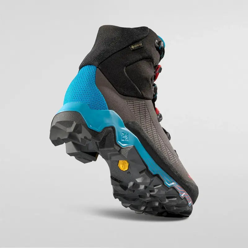La Sportiva Aequilibrium Trek GTX Womens Hiking Boot - Carbon/Malibu Blue