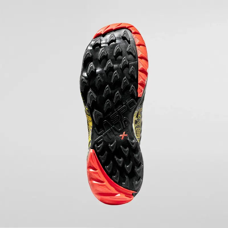 La Sportiva Akasha II Mens Trail Running Shoe - Black/Yellow