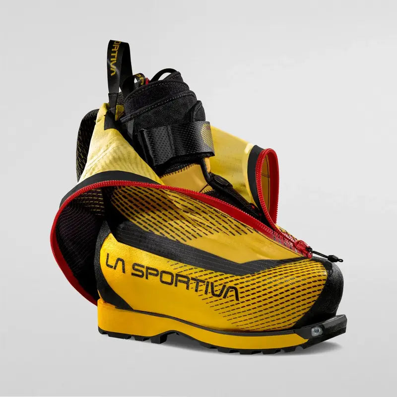 La Sportiva Olympus Mons S Unisex Mountaineering Boot - Yellow/Black