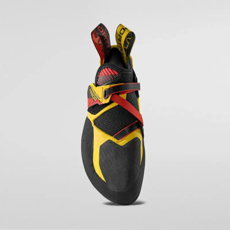 La Sportiva Solution Comp JR Kids Climbing Shoe - Yellow/Black