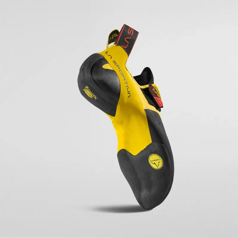 La Sportiva Solution Comp JR Kids Climbing Shoe - Yellow/Black