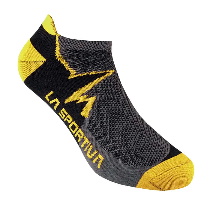 La Sportiva Climbing Socks Colour Carbon Yellow