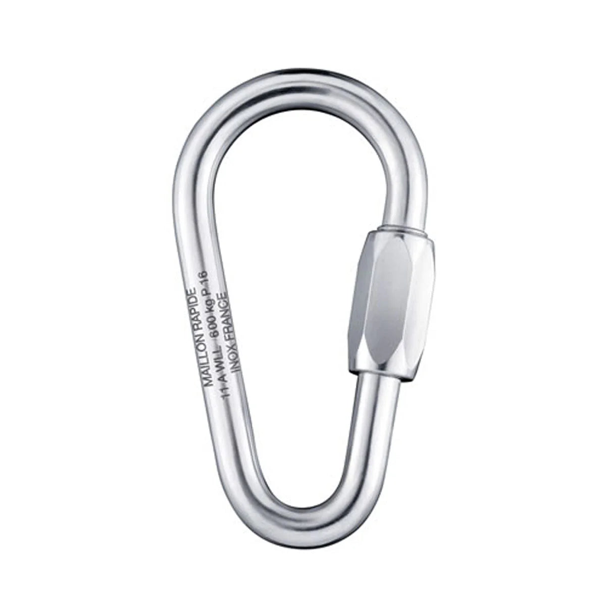 Maillon Rapide Plated Steel Pear - 10mm