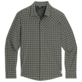 Outdoor Research Astroman Mens Long Sleeve Sun Shirt Colour Green Plaid
