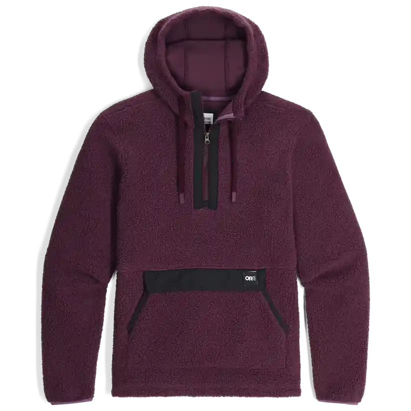 Outdoor Research Grayland Mens Fleece Hooded Pullover Top