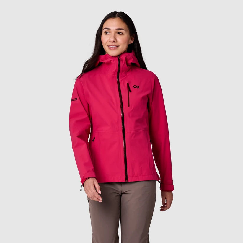 Outdoor Research Aspire 3L Womens Waterproof Hooded Jacket