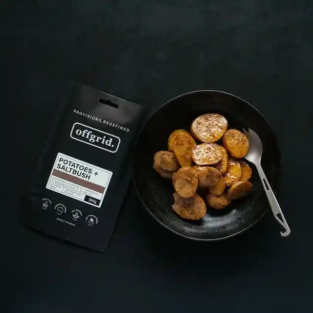 Offgrid Saltbush Potatoes 300g Heat & Eat Meal