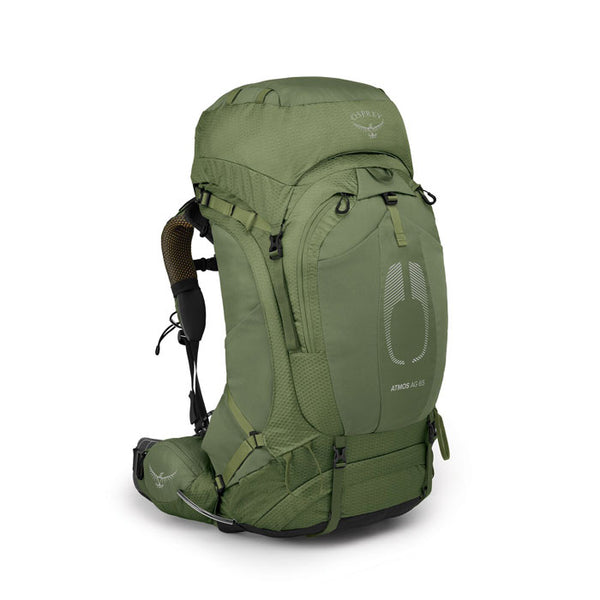 Osprey Atmos AG 65 Litre Mens Hiking Backpack - Mythical Green