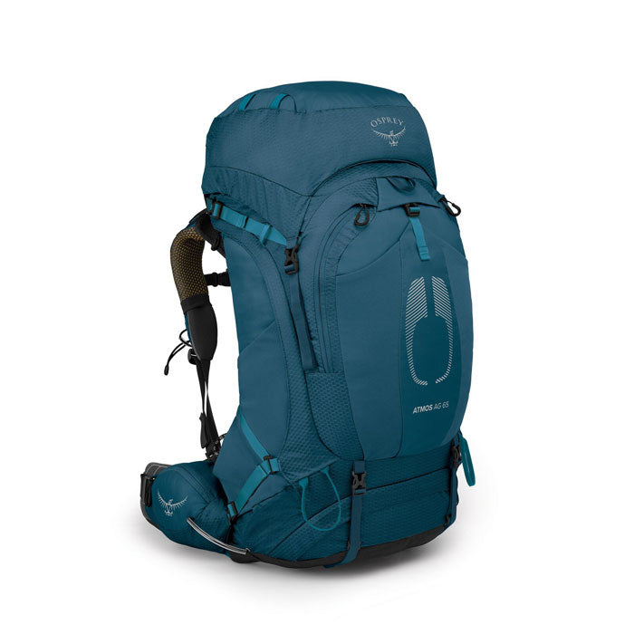 Osprey Atmos Ag 65 Litre Mens Hiking Backpack Venturi Blue 1 Colour Venturi Blue