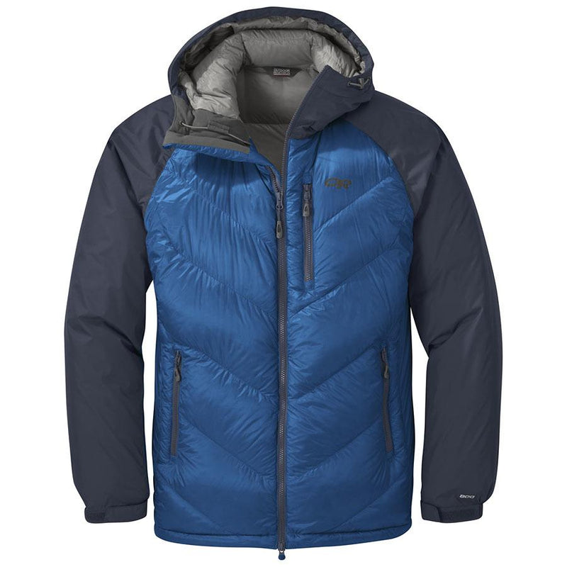 Outdoor Research Alpine Mens Down Hooded Jacket
