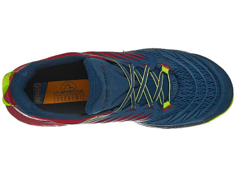 La Sportiva Akasha Mens Trail Running Shoe - Opal/Chili - Clearance