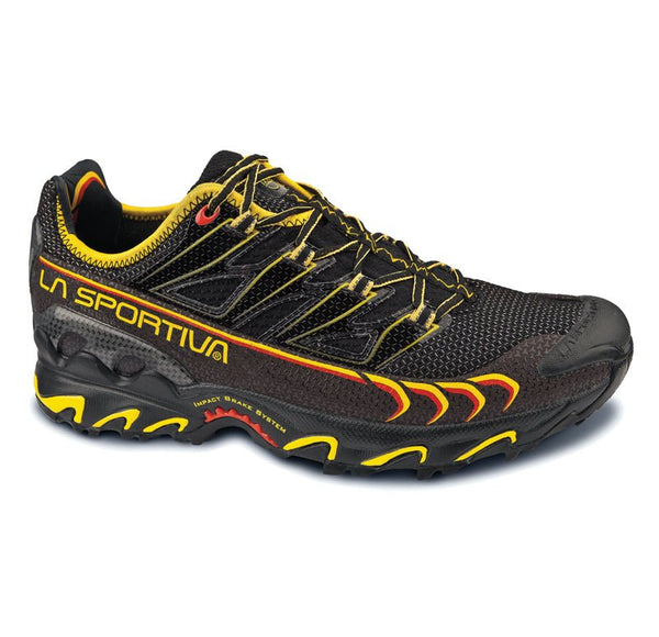 La Sportiva Ultra Raptor Mens Trail Running Shoe - Black/Yellow - Clearance