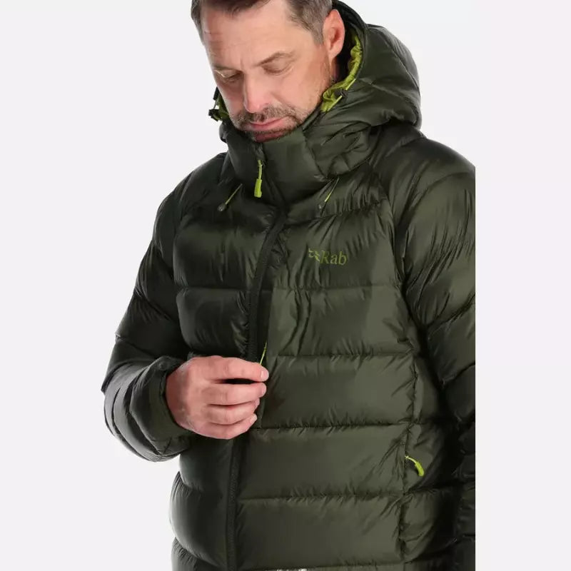 Mens rab axion down top jacket