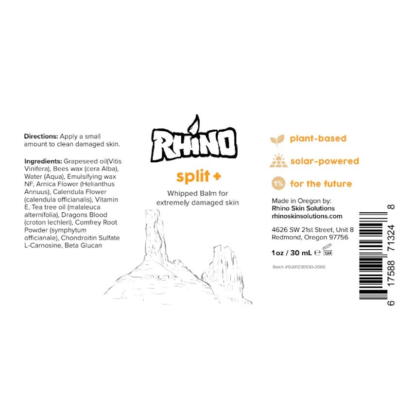 Rhino Split+ Hyaluronic Acid Cream - 100ml