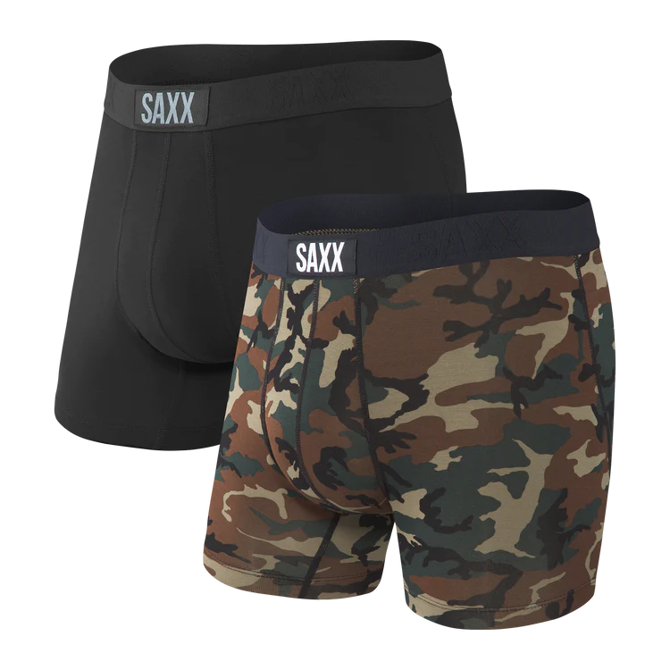 SAXX Vibe Super Soft Mens Boxer Brief - 2 Pack