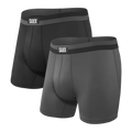 SAXX Sport Mesh Mens Boxer Brief Fly - 2 Pack