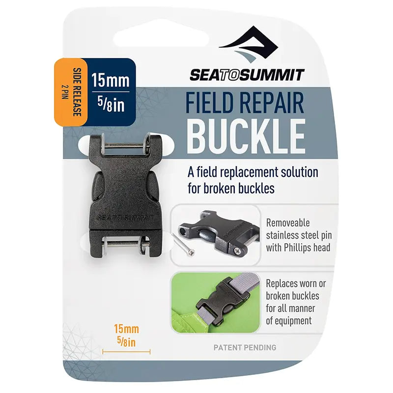 Sea to Summit 2 Pin S-Release Field Repair Buckle - 15mm