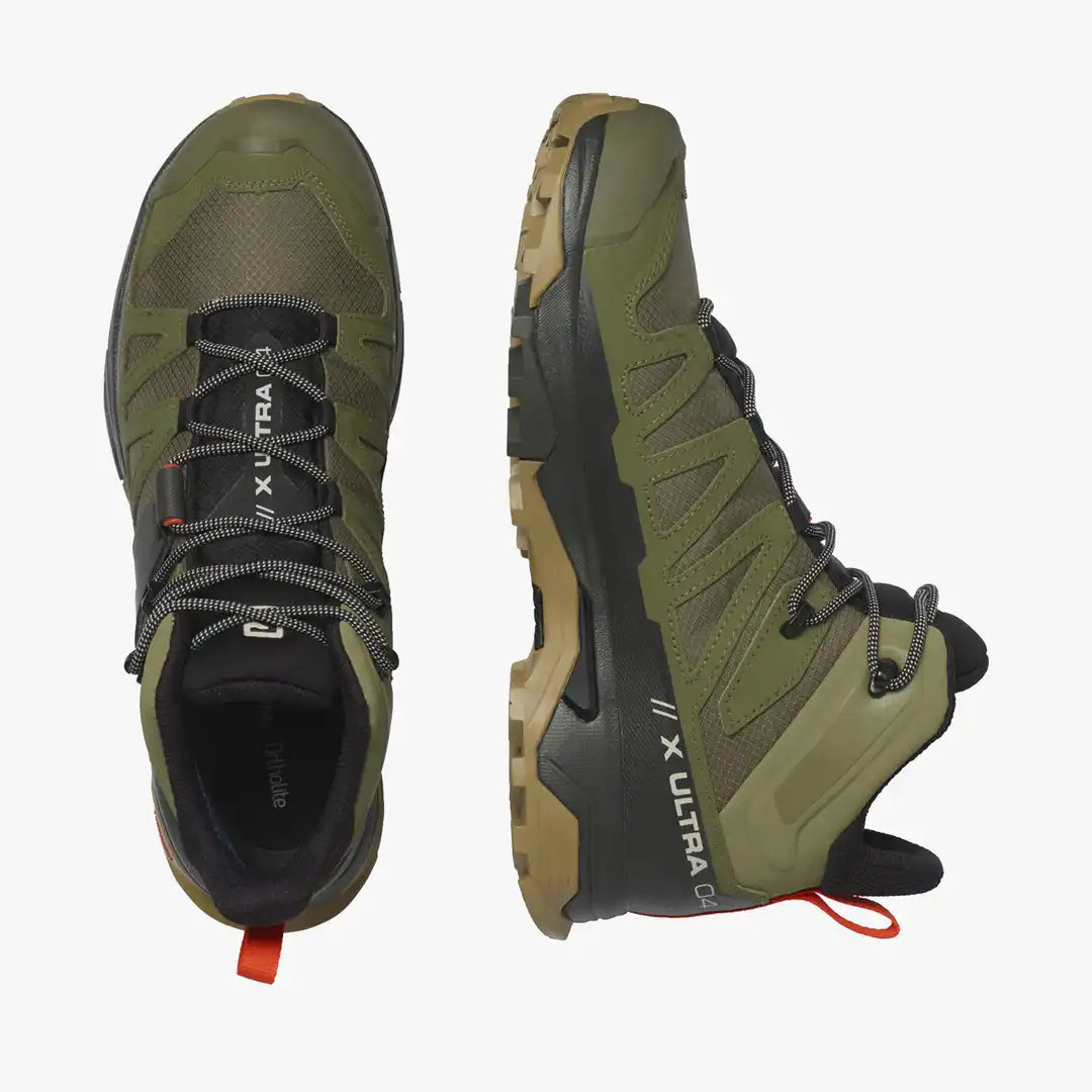 Salomon boots green on sale