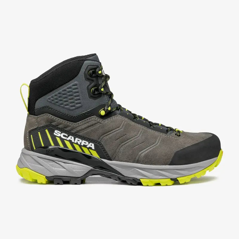 Scarpa Rush Trek GTX Mens Hiking Boot - Titanium/Lime