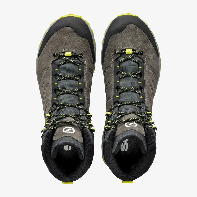 Scarpa Rush Trek GTX Mens Hiking Boot - Titanium/Lime