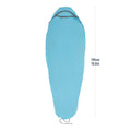 Sea to Summit Breeze Sleeping Bag Liner Colour Light Blue