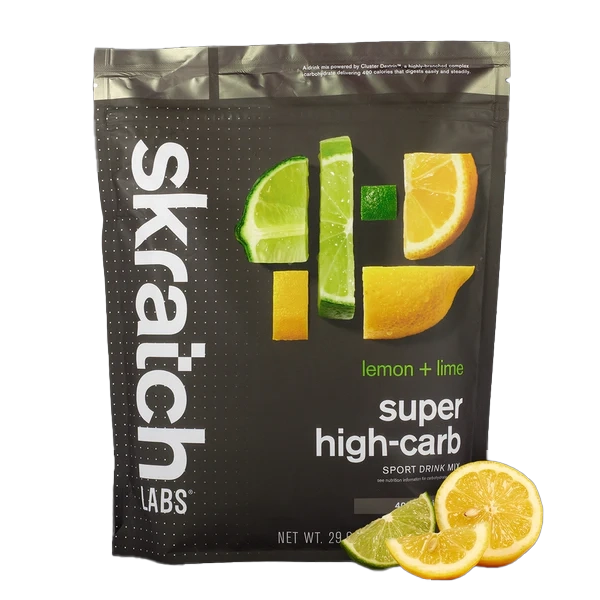 Skratch Labs Super High-Carb Sport Drink Mix 840g - 8 Serving Resealable Bag