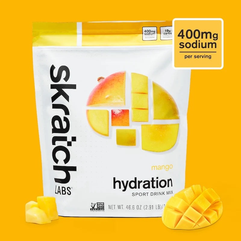 Skratch Labs Sport Hydration Drink Mix 1320g - 60 Serving Resealable Bag