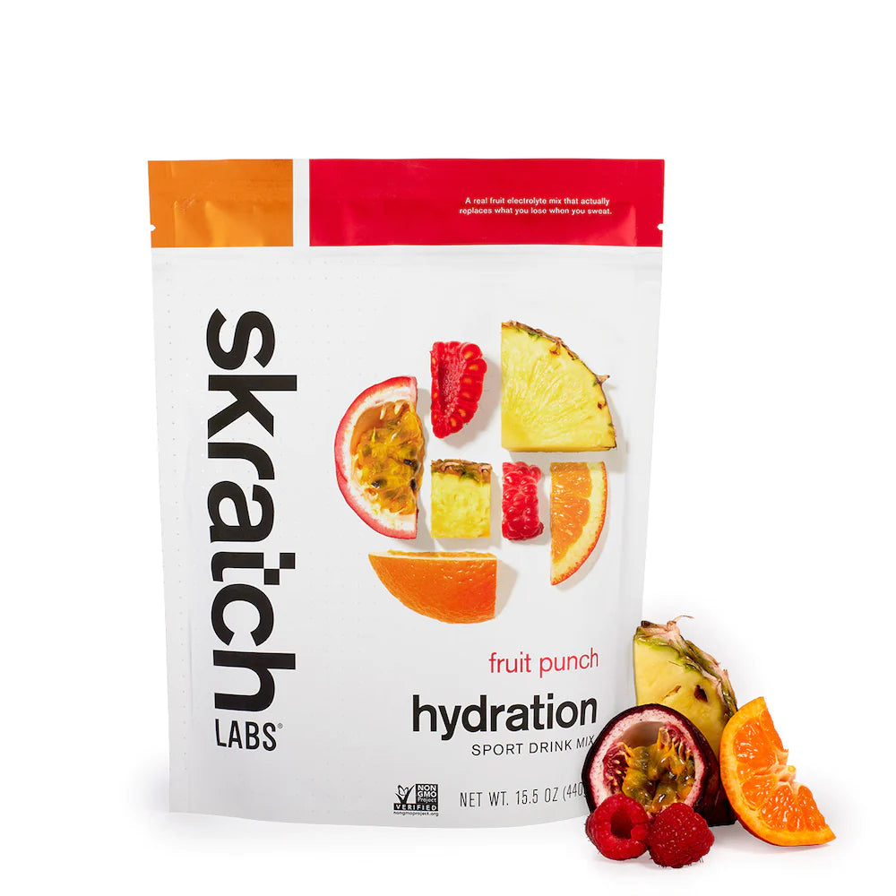 Skratch Labs Sport Hydration Drink Mix 440g - 20 Serving Resealable Bag