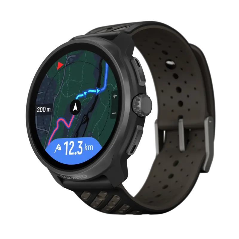 Suunto Race 2 Titanium Watch - Black