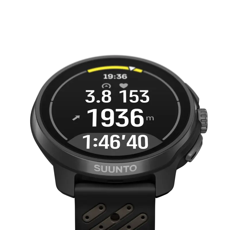 Suunto Race 2 Titanium Watch - Black