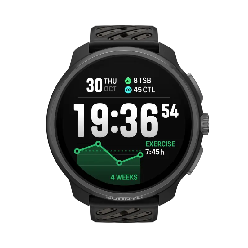 Suunto Race 2 Titanium Watch - Black